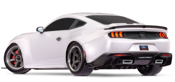 TRX105237-4-WHT TRAXXAS 4-TEC Ford Mustang weiß 1/10 Drift RTR Brushed